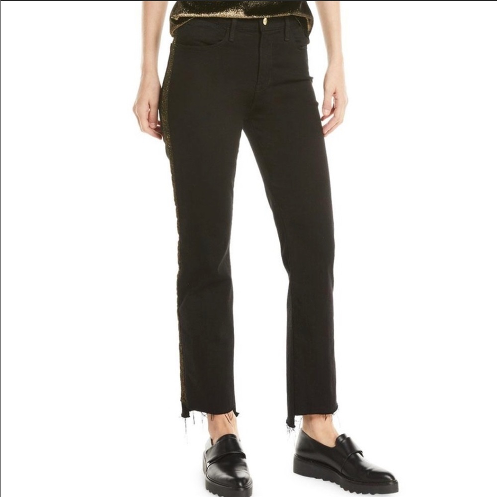 Frame Le High Straight Jeans